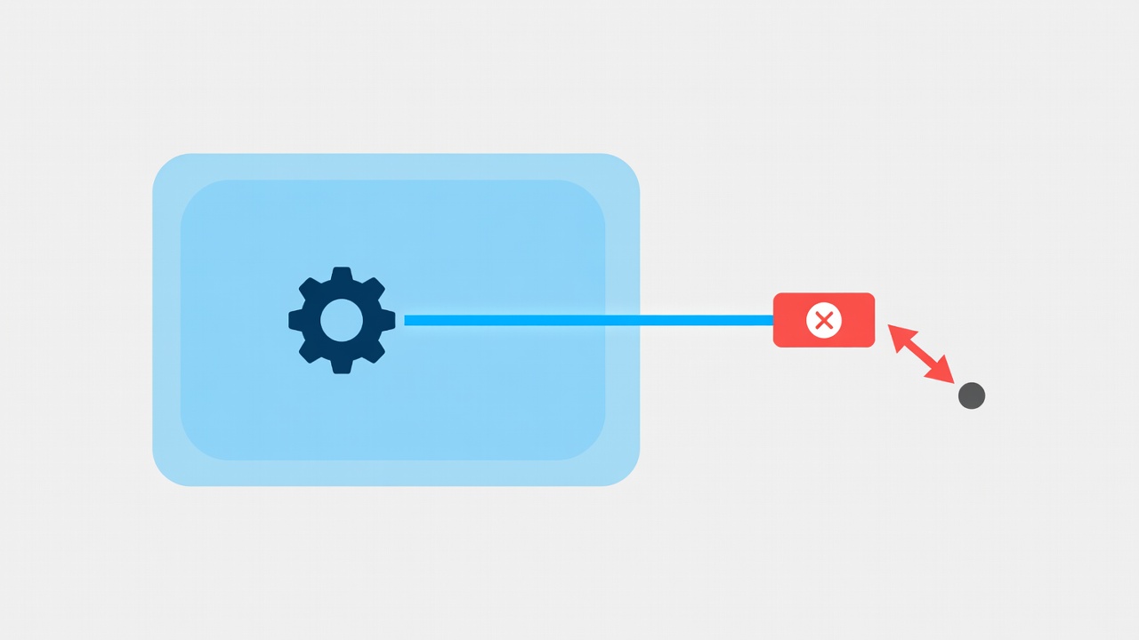 Conceptual browser-storage diagram showing a preference retained locally and a separate clear action